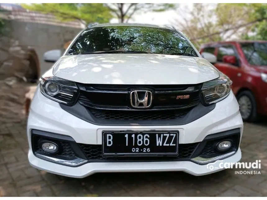 Jual Mobil Honda Mobilio 2021 RS 1.5 di Jawa Barat Automatic MPV Putih Rp 190.000.000