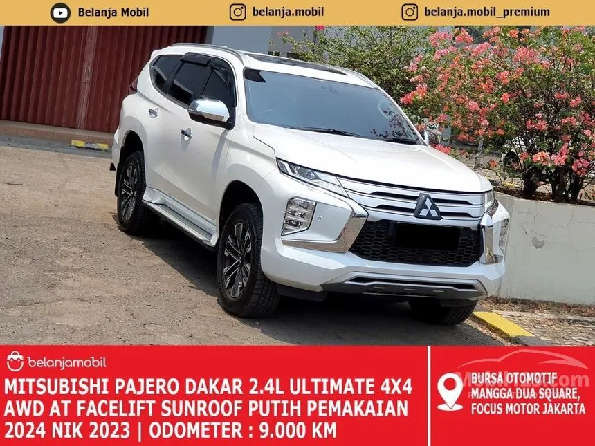 Jual Mobil Mitsubishi Pajero Sport 2023 Dakar Ultimate 4X4 2.4 di DKI Jakarta Automatic SUV Putih Rp 629.000.000