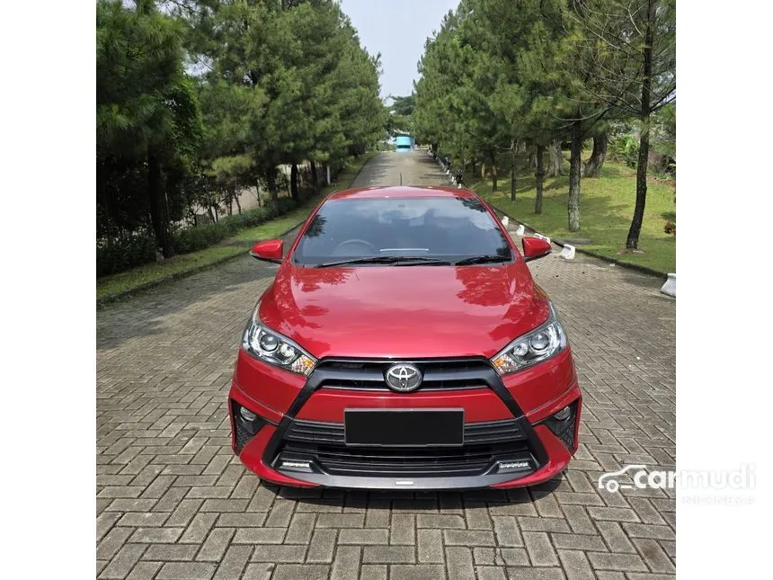 Jual Mobil Toyota Yaris 2017 TRD Sportivo 1.5 di Jawa Barat Automatic Hatchback Merah Rp 180.000.000