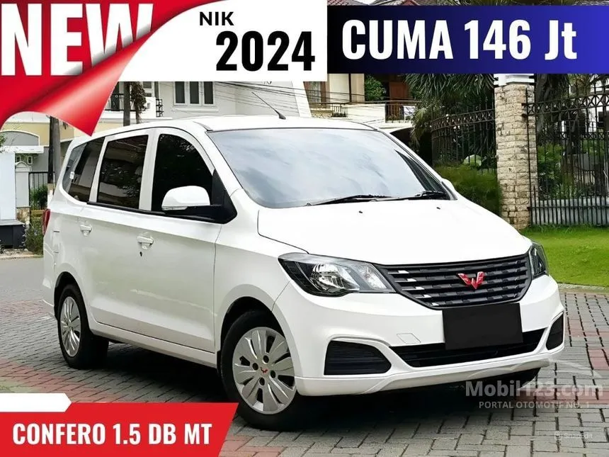 Jual Mobil Wuling Confero 2024 DB 1.5 di Jawa Barat Manual Wagon Putih Rp 146.000.000