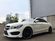 MERCEDES BENZ CLA45 SPORT AMG 2015 WHITE ON BLACK ATPM LIKE NEW TDP RINGAN