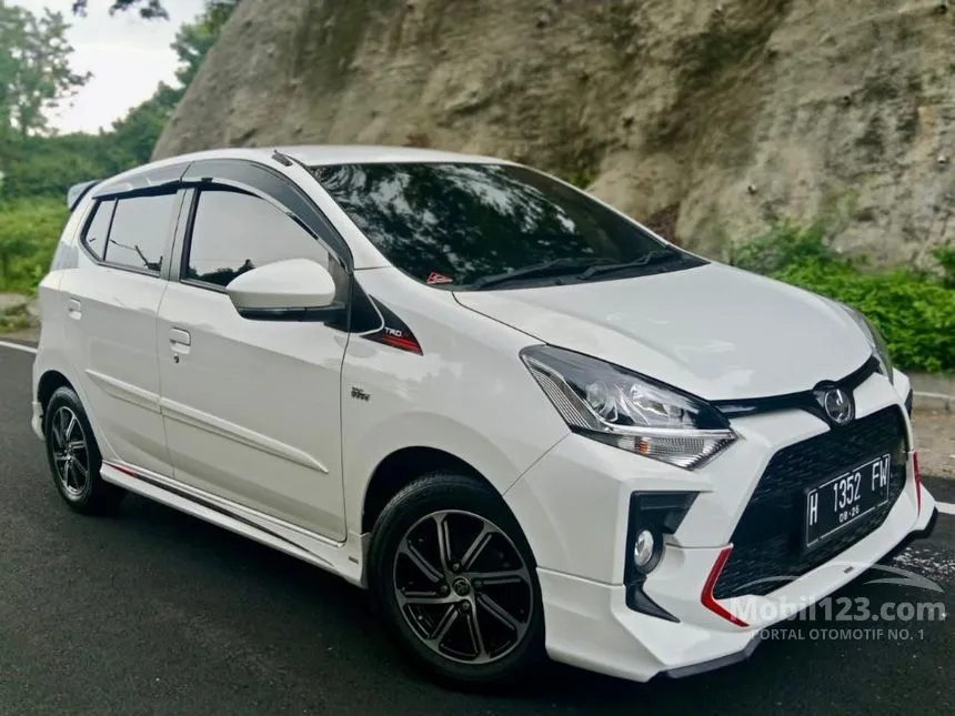 Jual Mobil Toyota Agya 2021 TRD 1.2 di Jawa Tengah Automatic Hatchback Putih Rp 135.000.000