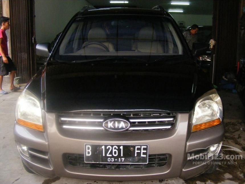 Jual Mobil Kia Sportage 2007 2 0 Di Dki Jakarta Automatic Suv Offroad 4wd Hitam Rp 95 000 000 2183300 Mobil123 Com
