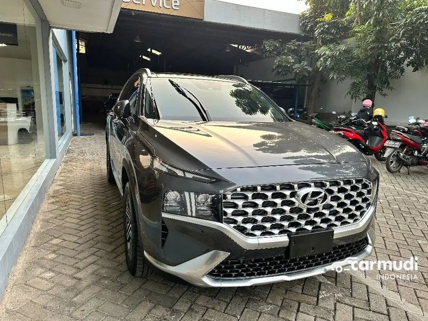 Jual Mobil Hyundai Santa Fe 2024 Signature 2.5 di Banten Automatic SUV Abu