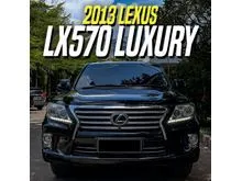 2013 Lexus LX 570 5.7 SUV Luxury Black on Black LX570 Hitam
