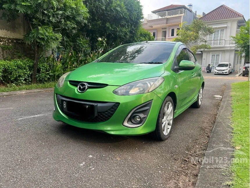 Jual Mobil Mazda 2 2012 R 1.5 di DKI Jakarta Automatic Hatchback Hijau Rp 88.000.000