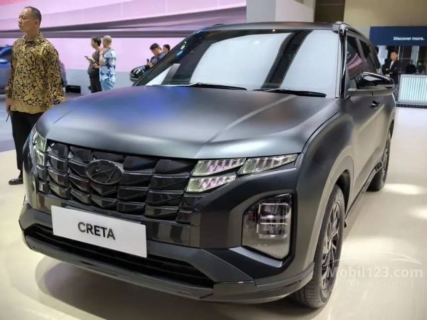 Jual Mobil Hyundai Creta 2024 Alpha 1.5 di DKI Jakarta Automatic Wagon Hitam Rp 378.800.000