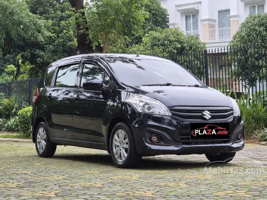 Jual Mobil Suzuki Ertiga 2015 GL 1.4 di Banten Automatic MPV Hitam Rp 125.000.000