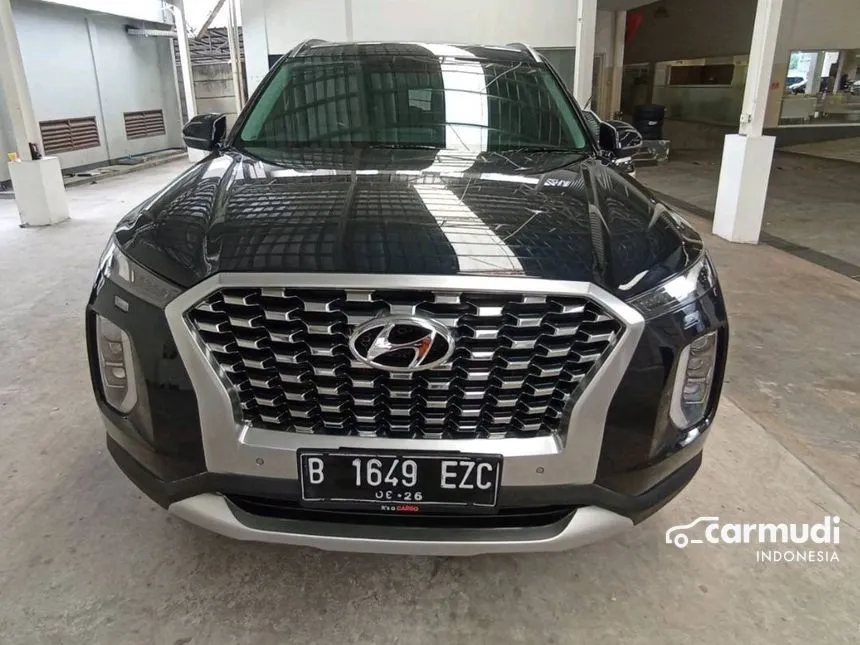 Jual Mobil Hyundai Palisade 2021 Signature 2.2 di Banten Automatic SUV Hitam Rp 617.000.000