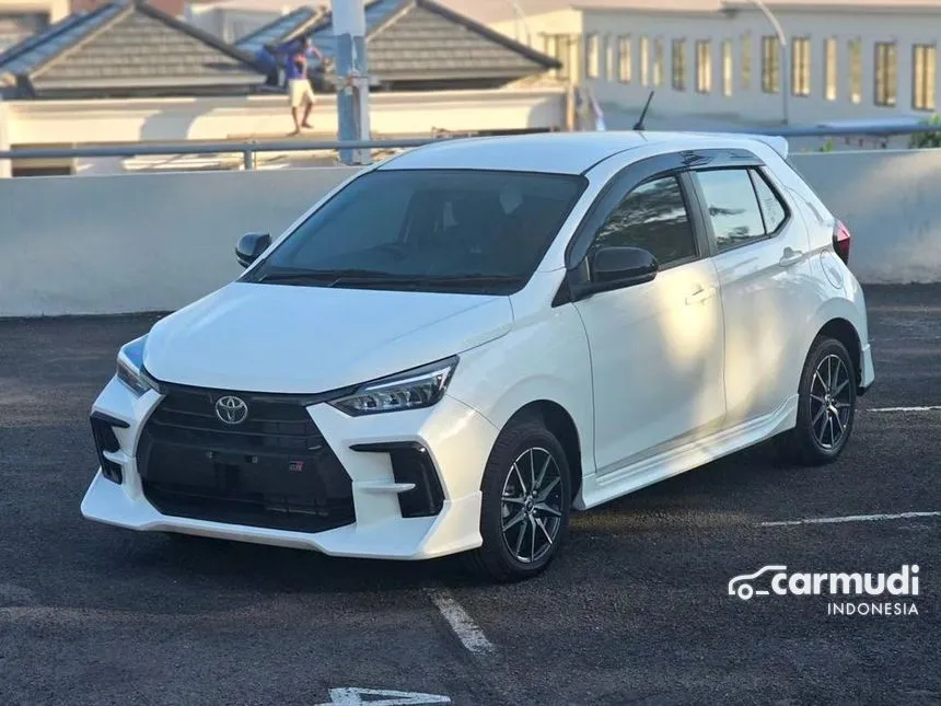 Jual Mobil Toyota Agya 2024 GR Sport 1.2 di Jawa Barat Automatic Hatchback Putih Rp 194.400.000
