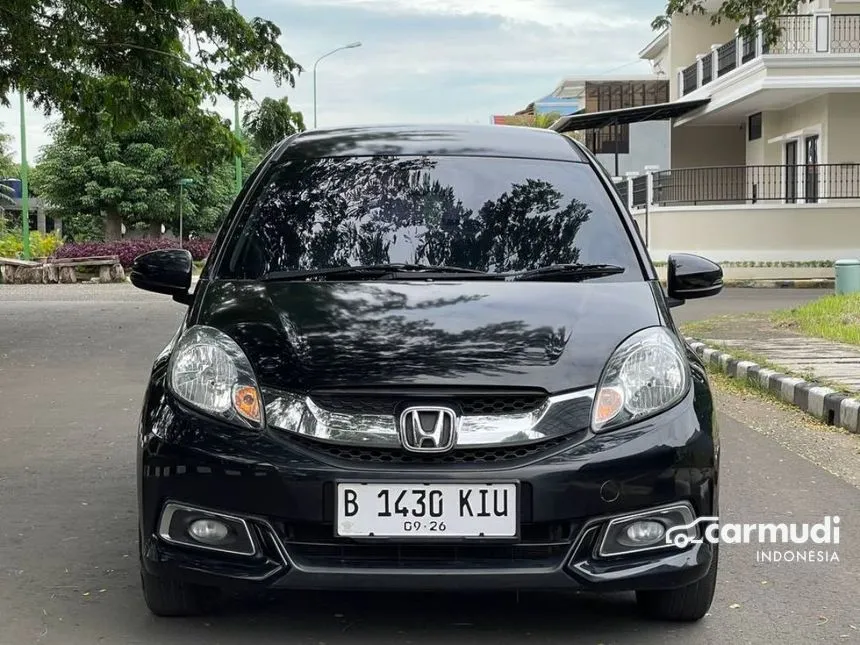 Jual Mobil Honda Mobilio 2016 E Prestige 1.5 di DKI Jakarta Automatic MPV Hitam Rp 127.000.000