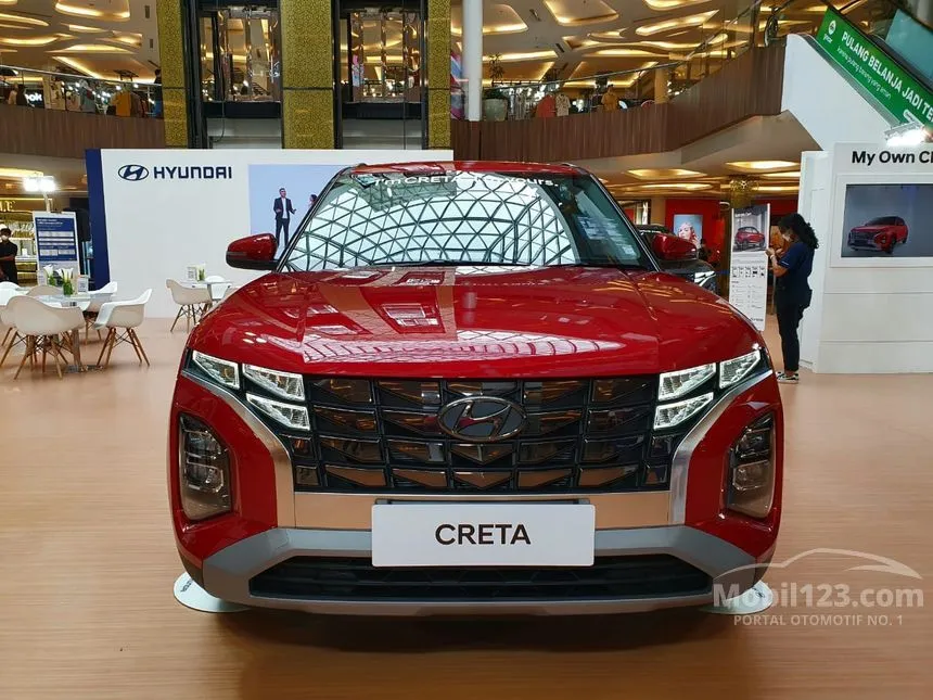 Jual Mobil Hyundai Creta 2024 Trend 1.5 di Jawa Barat Automatic Wagon Merah Rp 211.000.000