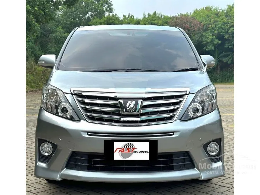Jual Mobil Toyota Alphard 2012 SC 2.4 di DKI Jakarta Automatic MPV Silver Rp 305.000.000