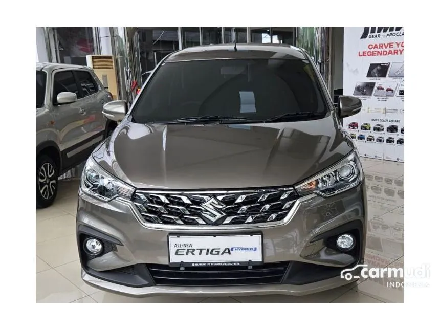 Jual Mobil Suzuki Ertiga 2024 GX Hybrid 1.5 di Jawa Barat Automatic MPV Abu