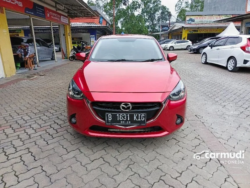 Jual Mobil Mazda 2 2015 R 1.5 di Banten Automatic Hatchback Merah Rp 150.000.000