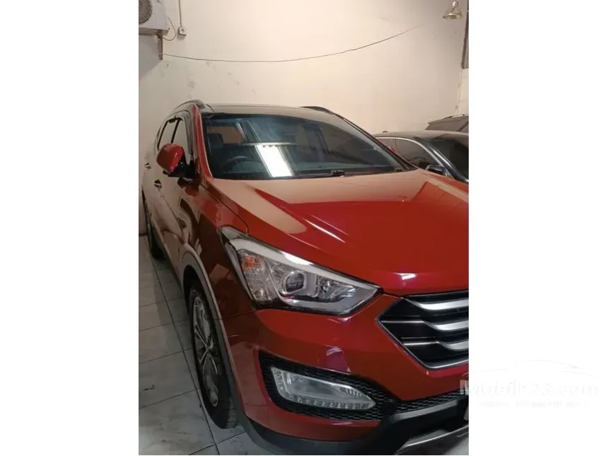 Jual Mobil Hyundai Santa Fe 2015 CRDi 2.2 di DKI Jakarta Automatic SUV Merah Rp 235.000.000