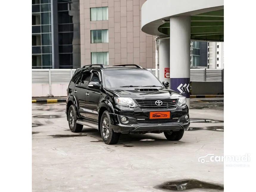 Jual Mobil Toyota Fortuner 2015 G TRD 2.5 di Jawa Barat Manual SUV Hitam Rp 236.000.000