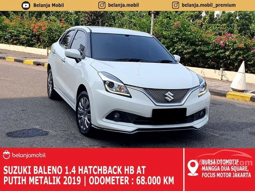 Jual Mobil Suzuki Baleno 2019 1.4 di DKI Jakarta Automatic Hatchback Putih Rp 162.000.000