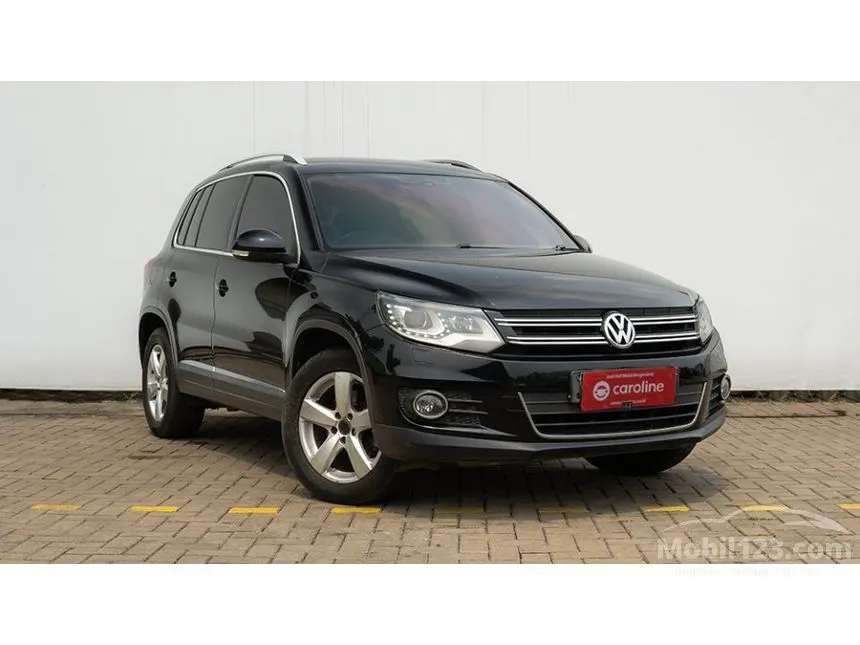 Jual Mobil Volkswagen Tiguan 2014 TSI Highline 1.4 di Jawa Barat Automatic SUV Hitam Rp 136.000.000