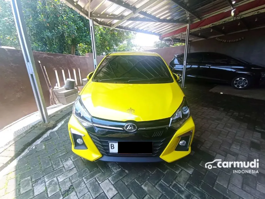 Jual Mobil Daihatsu Ayla 2022 R 1.2 di Banten Automatic Hatchback Kuning Rp 133.000.000