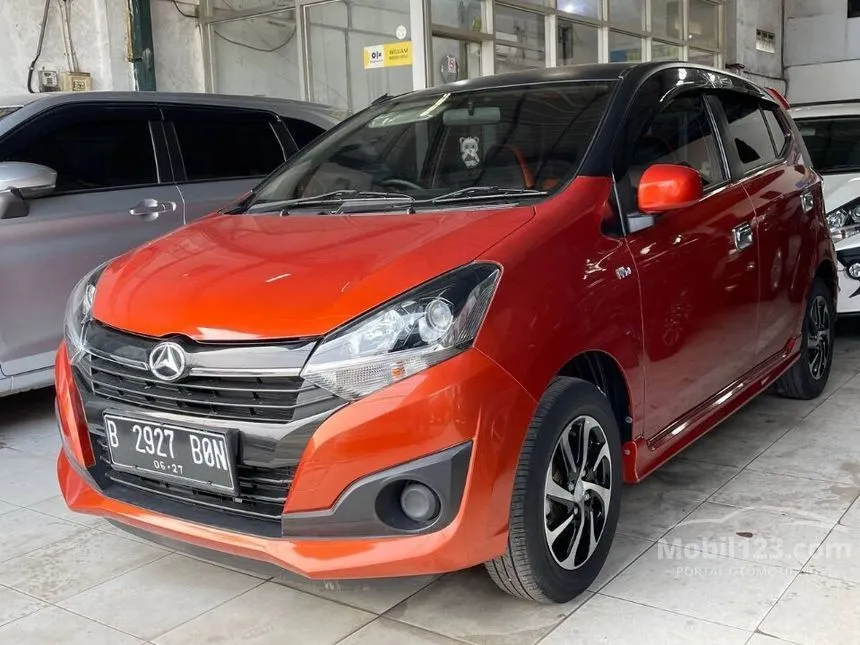 Jual Mobil Daihatsu Ayla 2017 X 1.2 di Jawa Barat Manual Hatchback Orange Rp 115.000.000