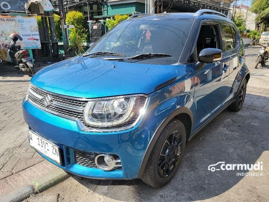 Jual Mobil Suzuki Ignis 2019 GX 1.2 di Jawa Timur Manual Hatchback Biru Rp 137.500.000