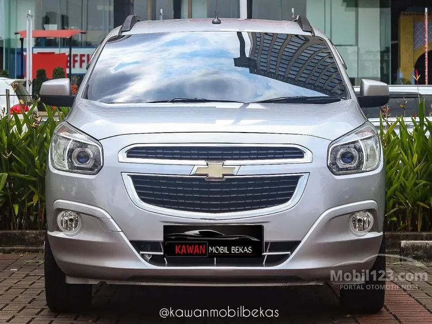 Jual Mobil Chevrolet Spin 2013 LTZ 1.5 di DKI Jakarta Automatic MPV Silver Rp 92.000.000