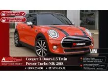 2018 MINI Cooper 1.5 3 Door Hatchback KM 25.000 ANTIK SEKALI Mini Cooper 3-Doors 1.5 Twin Power Turbo Pemk 2019 Orange On Black NIK 2018 Akhir