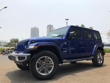 2018 Jeep Wrangler 2.0 Sahara Unlimited SUV - TDP675JT JEEP WRANGLER SAHARA 2.0 AT 2018 VIVID BLUE ON BLACK 4DOORS ( BRAND NEW )