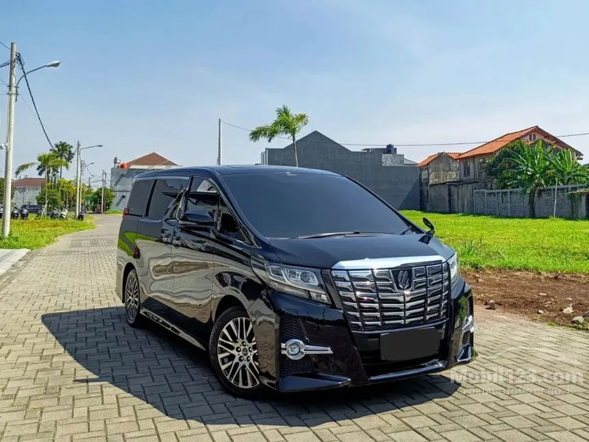 Jual Mobil Toyota Alphard 2016 G S C Package 2.5 di Jawa Barat Automatic Van Wagon Hitam Rp 655.000.000