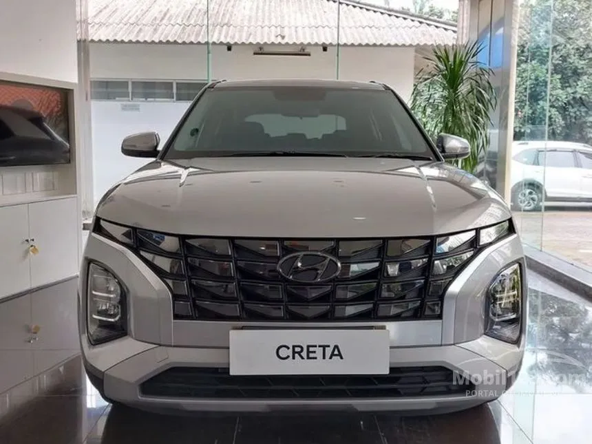 Jual Mobil Hyundai Creta 2024 Style 1.5 di DKI Jakarta Automatic Wagon Silver Rp 370.000.000