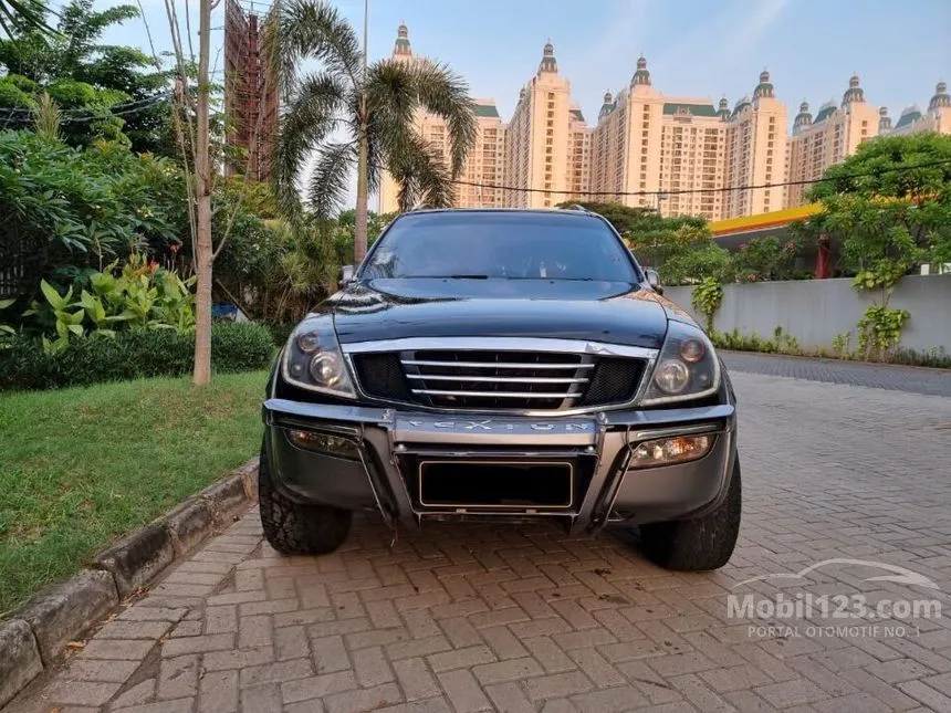 Jual Mobil SsangYong Rexton 2002 RX230 Deluxe 2.3 di DKI Jakarta Automatic SUV Hitam Rp 110.000.000