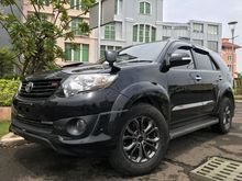 2014 Toyota Fortuner 2.5 G TRD SUV Km70rb Record Ori Nik14 Bodykit TDP.99JT