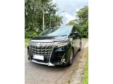 2016 Toyota Alphard 2.5 G MPV ATPM Black on Beige Odo 70 Rb (TERMURAH)