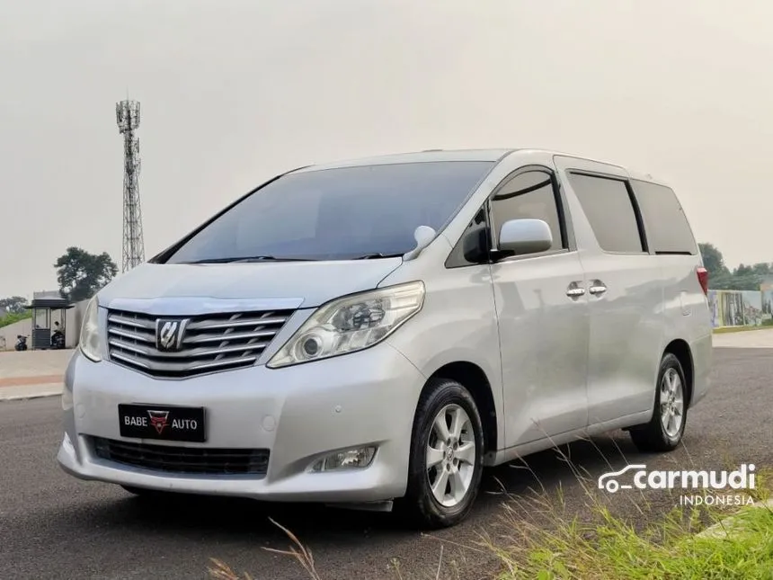 Jual Mobil Toyota Alphard 2011 X 2.4 di DKI Jakarta Automatic MPV Hitam Rp 190.000.000