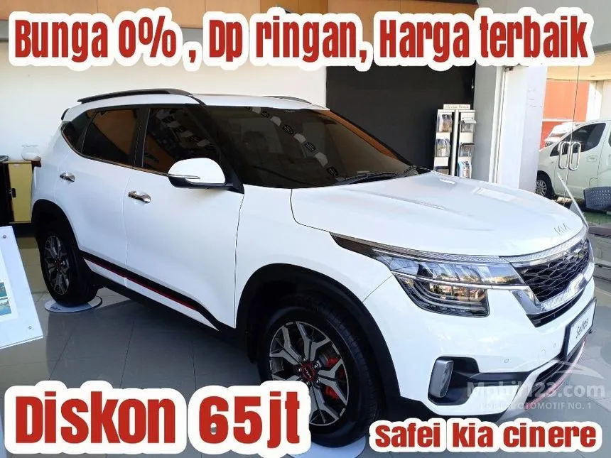 Jual Mobil KIA Seltos 2023 GT Line 1.4 di DKI Jakarta Automatic Wagon Putih Rp 381.450.000