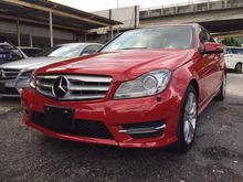MERCEDES BENZ C180 AMG SPORT BLUE EFFICIENCY 1.8L UNREGISTER 2013 JAPAN SPEC