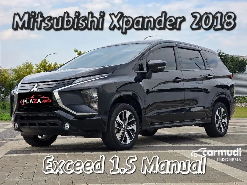 Jual Mobil Mitsubishi Xpander 2018 EXCEED 1.5 di DKI Jakarta Manual Wagon Hitam Rp 175.000.000