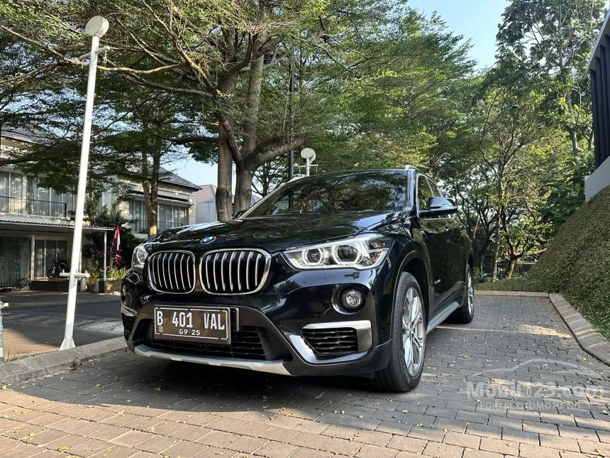 Jual Mobil BMW X1 2018 sDrive18i xLine 1.5 di DKI Jakarta Automatic SUV Hitam Rp 490.000.000
