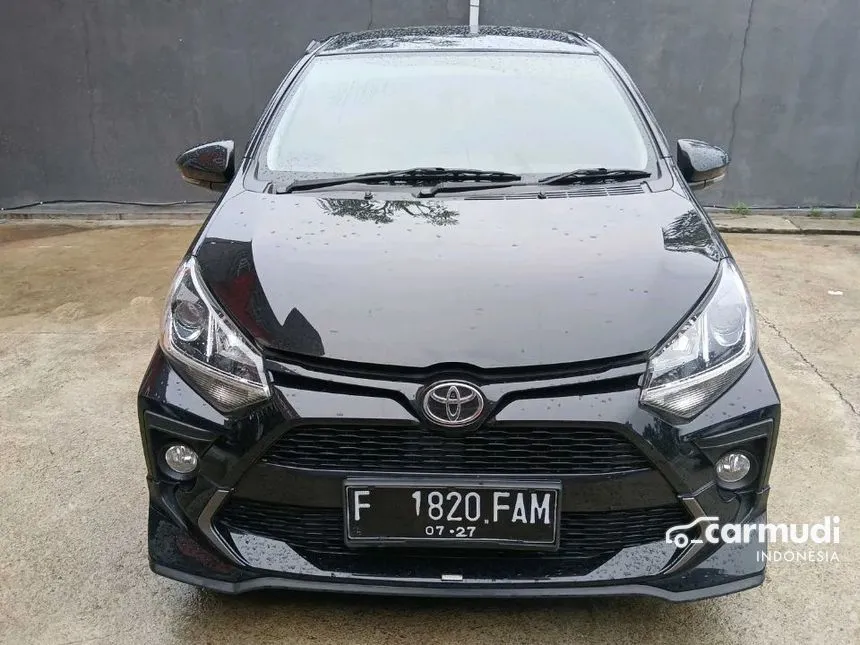 Jual Mobil Toyota Agya 2022 GR Sport 1.2 di Sumatera Selatan Automatic Hatchback Hitam Rp 142.000.000