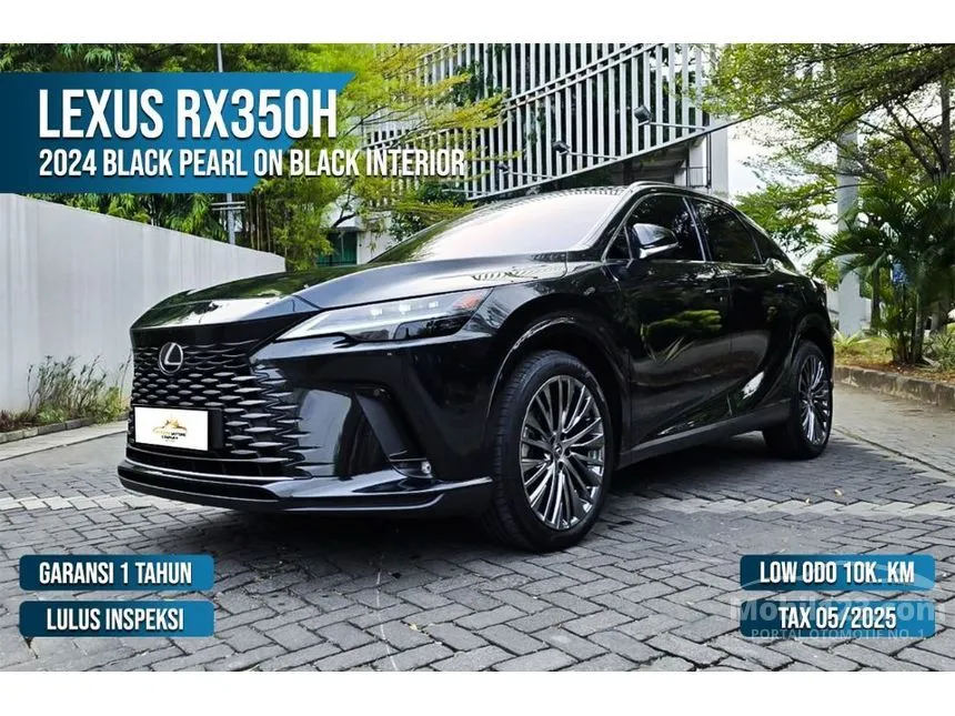 Jual Mobil Lexus RX 350h 2024 Luxury 2.5 di Banten Automatic SUV Hitam Rp 1.450.000.000