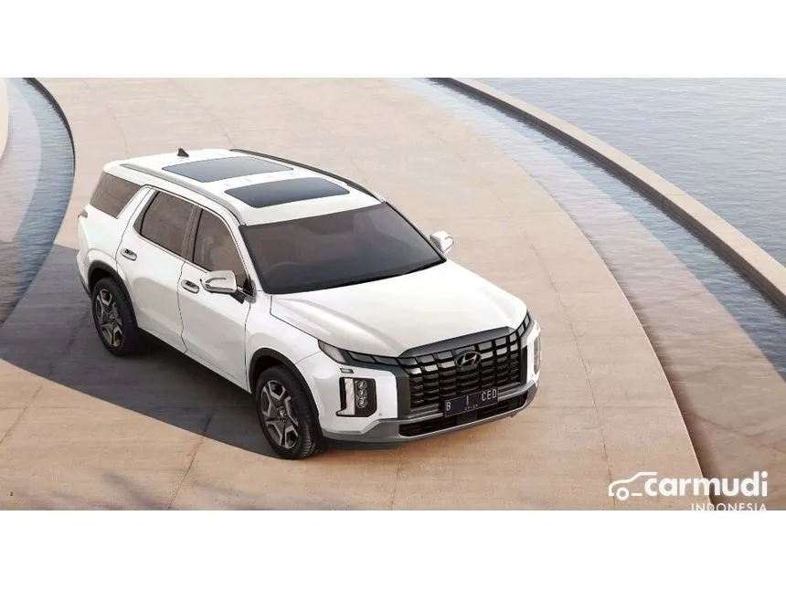 Jual Mobil Hyundai Palisade 2023 Signature 2.2 di Banten Automatic Wagon Putih Rp 895.000.000