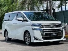 2015 Toyota Vellfire 2.5 G MPV