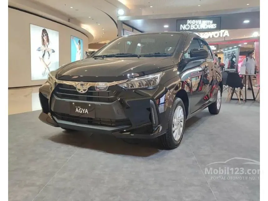 Jual Mobil Toyota Agya 2024 G 1.2 di Banten Automatic Hatchback Hitam Rp 165.000.000