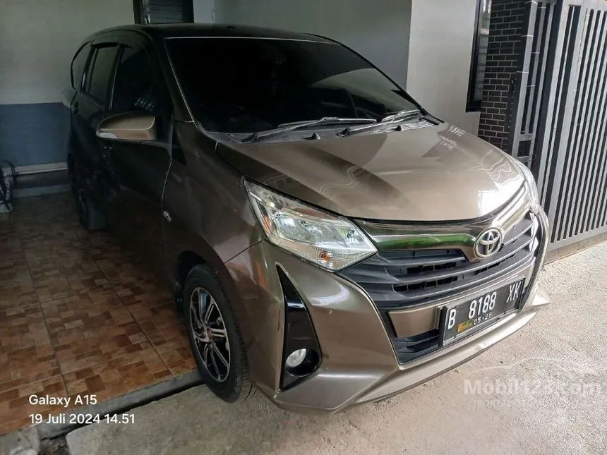 Jual Mobil Toyota Calya 2021 G 1.2 di DKI Jakarta Automatic MPV Coklat Rp 133.000.000
