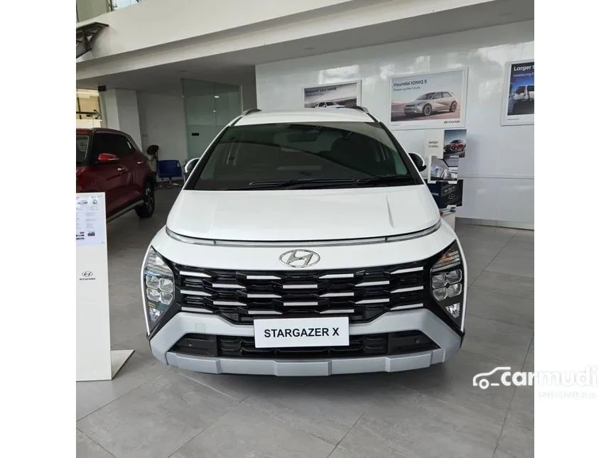 Jual Mobil Hyundai Stargazer X 2024 Prime 1.5 di Jawa Barat Automatic Wagon Putih Rp 308.000.000