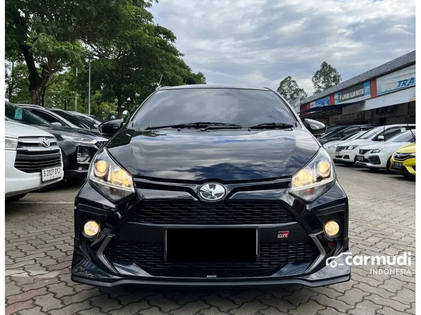 Jual Mobil Toyota Agya 2022 GR Sport 1.2 di Jawa Barat Automatic Hatchback Hitam Rp 136.500.000