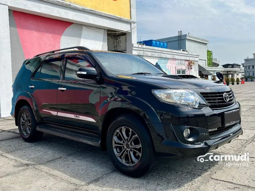 Jual Mobil Toyota Fortuner 2015 G 2.5 di DKI Jakarta Automatic SUV Hitam Rp 278.000.000