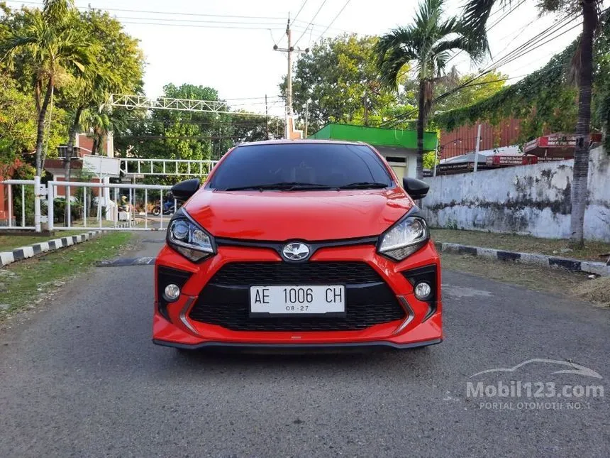 Jual Mobil Toyota Agya 2022 GR Sport 1.2 di Jawa Timur Manual Hatchback Merah Rp 140.000.000