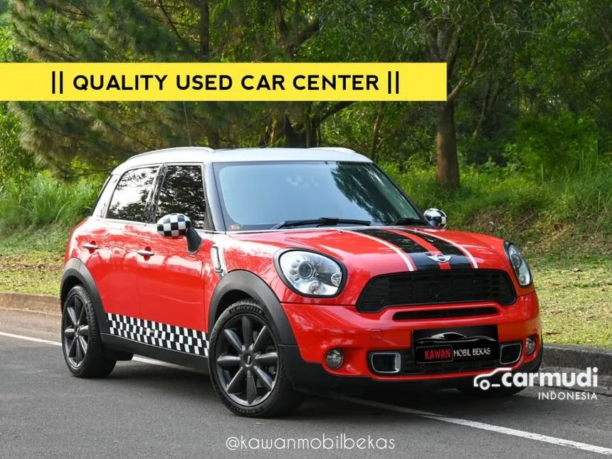 Jual Mobil MINI Cooper 2011 S 1.6 di DKI Jakarta Automatic Hatchback Merah Rp 345.000.000